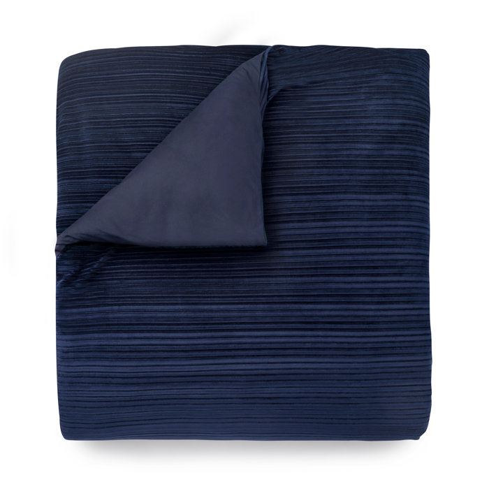 Martha Stewart Velvet Duvet Cover Set & Reviews Wayfair